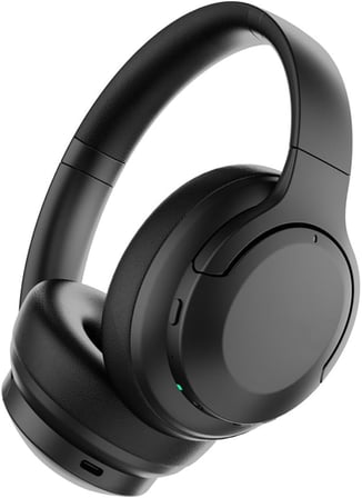 ANC Özellikli Bluetooth Kulaklık LP-HD002 Aktif Gürültü Önleyici Kulak Üstü Kulaklık Siyah