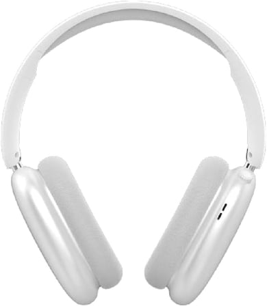 Extra Bass Pod Max Kulak Üstü Bluetooth Kulaklık - 300 Saat Pil Ömrü (Beyaz)
