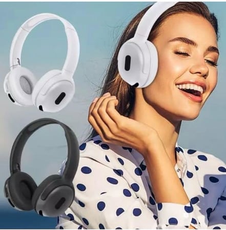 Beluga Kulak Üstü Bluetooth Kulaklık – Kablosuz ve Net Ses (Beyaz)