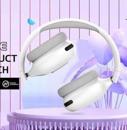 Beluga Kulak Üstü Bluetooth Kulaklık – Kablosuz ve Net Ses (Beyaz)