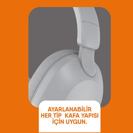 Super Bass Kulak Üstü Bluetooth Kulaklık – Müzik ve Radyo Keyfi (Beyaz)