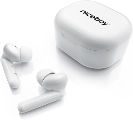 HIVE Pins 3 Beyaz Bluetooth 5.1 Suya Dayanıklı Kulaklık
