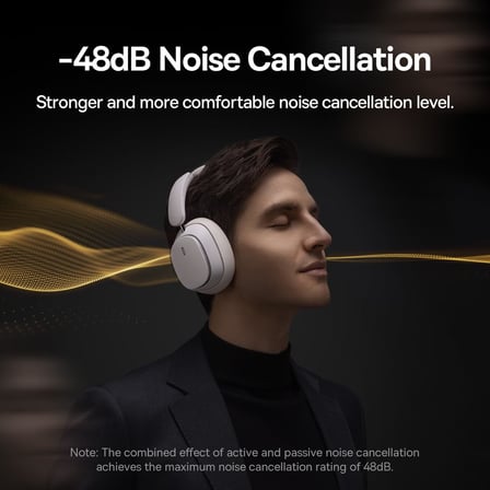Bowie H1 kablosuz kulaklık, Bluetooth 5.2 (beyaz)