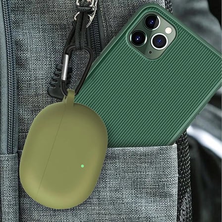 Beats Studio Buds ile uyumlu Kulaklık Kılıf Darbeye Dayanıklı Silikon Yumuşak Koruyucu Toz ve Kirden Koruyan Beats Studio Buds ile uyumlu Kulaklık Kılıfı (LİLA)