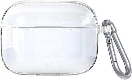 Huawei FreeBuds SE 4 için Şeffaf Kulaklık Kılıfı 360° Kasa Koruyucu TPU Kılıf Darbeye Çizilmeye ve Sararmaya Karşı Dirençli Freebuds se 4 Kılıfı Taşıma Askılı Freebuds SE4 Koruma (Şeffaf)