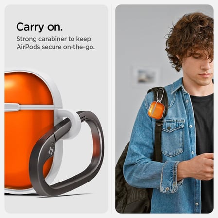AirPods 5/4 ile Uyumlu Kılıf Classic C1 Tangerine - ACS08647