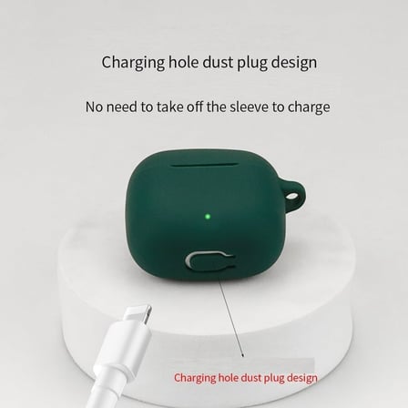Huawei FreeBuds SE 4 ANC ile uyumlu Bluetooth Kulaklık Kılıfı, Darbeye Dayanıklı Silikon Bluetooth Kulaklık Kılıfı Uyumlu Huawei FreeBuds SE 4 ANC için Kulaklık kılıf (Siyah)
