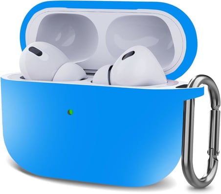 AirPods 3 Nesil için Kılıf İçi Süet Darbelere Dayanıklı Parmak İzi Karşıtı MagSafe Şarj ile Uyumlu Apple AirPods 3 Nesil Uyumlu Kılıf (Mavi)
