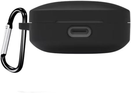 Xiaomi Redmi Buds 6 Active İle Uyumlu Silikon Renkli Kancalı Kılıf (siyah)
