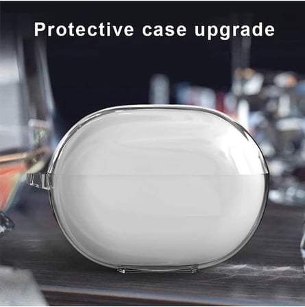 Huawei FreeBuds Pro 5 Kılıf Askı Aparatlı Transparan Silikon Şeffaf