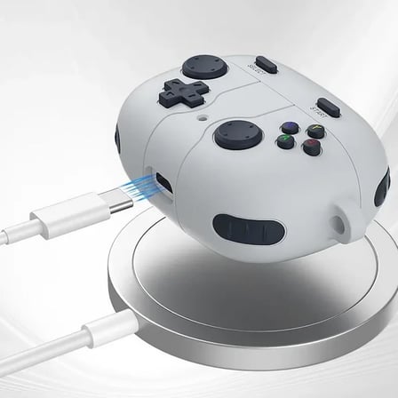 Apple AirPods 4 ile uyumlu 4.Nesil Kılıf Kılıf Retro Görünümlü Kancalı Nint-endo Yumuşak Soft Dokunuş AirPods 4. Nesil Kulaklık Kılıf (Haki, AirPods 4. Nesil)