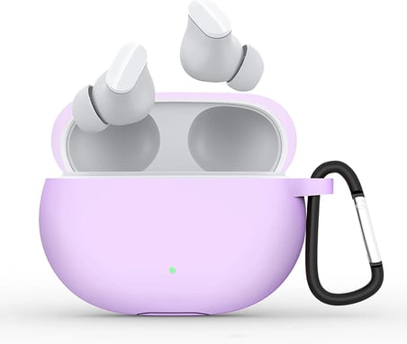 Beats Studio Buds ile uyumlu Kulaklık Kılıf Darbeye Dayanıklı Silikon Yumuşak Koruyucu Toz ve Kirden Koruyan Beats Studio Buds ile uyumlu Kulaklık Kılıfı (SİYAH)