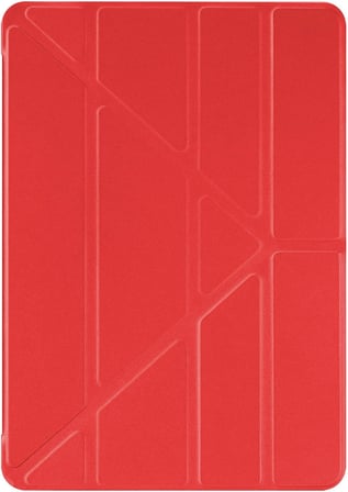 Apple iPad Air 13 2025 Kılıf (A3268-A3269) Origami Pencil Kırmızı [iPad Air 13 2025 ile Uyumlu Kılıf - Kırmızı]
