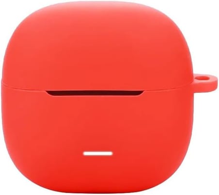 Xiaomi Redmi Buds 8 Lite İle Uyumlu Kancalı Renkli Silikon Kılıf (kırmızı)