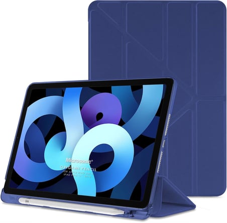 Apple iPad Air 13 2025 Kılıf (A3268-A3269) Origami Pencil Lacivert [iPad Air 13 2025 ile Uyumlu Kılıf - Lacivert]