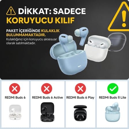 Xiaomi Redmi Buds 8 Lite Kılıf Karakter Figürlü Hllo Ktty