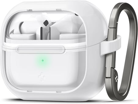 Galaxy Buds 3 Pro/Buds 3 ile Uyumlu Kılıf Ultra Hybrid Jet White - ACS08431