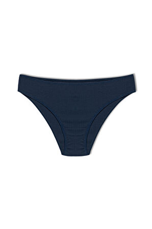 HNX 3'lü Pamuklu Fitilli Doku Kadın Slip Külot