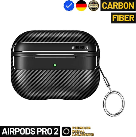 Pro 2 Nesil Uyumlu Karbon Fiber Hybrid Polymer Technology Premium Kulaklik Kilifi