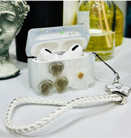 Airpods Pro - Airpods 2. Nesil Pro ile Uyumlu Oyuncak Tasarımlı Kalın Silikon Koruyucu Kılıf - Incilimenekşe