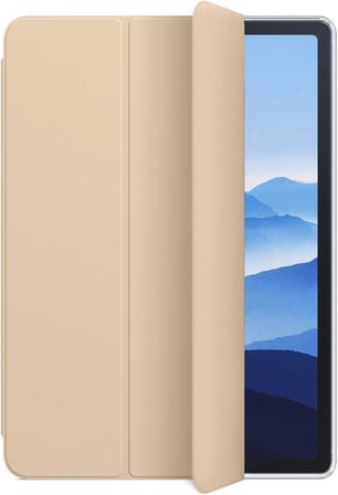 Apple iPad Air 13 2024 Kılıf (A2898-A2899) Slim Translucent Back Smart Cover Gold [iPad Air 13 2024 ile Uyumlu Kılıf - Gold]