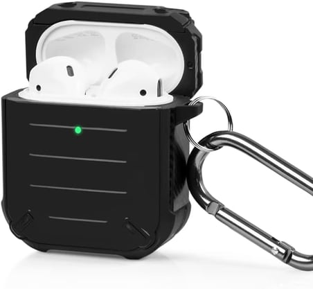 Apple AirPods Armor Kılıfı, Siyah