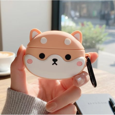 CaseOnn Kılıf Karakter Figürlü Shiba Köpek Yavruağzı FreeBuds 5i ile uyumlu