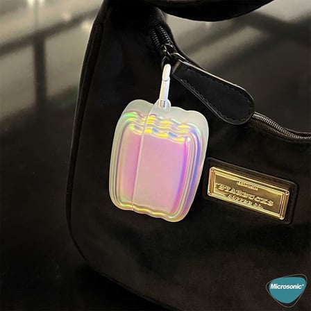 AirPods 3. Nesil için Kılıf Zigzag Hologram Çok Renkli [AirPods 3 ile Uyumlu Kılıf - Çok Renkli]