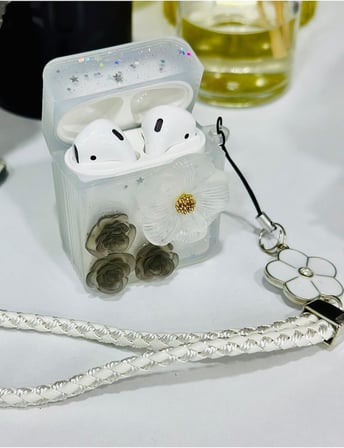 Airpods 1. NESİL VE 2. NESİL ile Uyumlu Oyuncak Tasarımlı Kalın Koruyucu Silikon Kılıf - Incilimenekşe