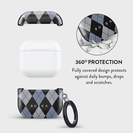 Apple AirPods 4 ile Uyumlu Kılıf, Trouble