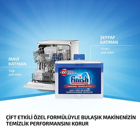 Finish Bulaşık Makinesi Temizleyici Sıvı 250 ml