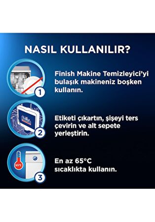 FİNİSH MAKİNE TEMİZLEYİCİ SIVI 250ML