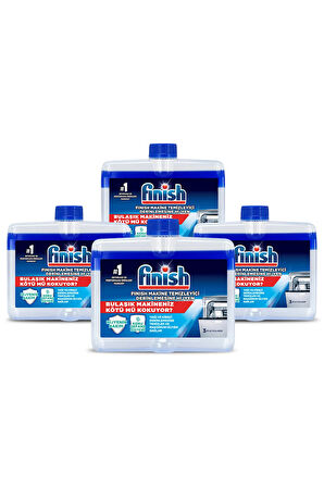Bulaşık Makine Temizleyici Sıvı 4x250 ml