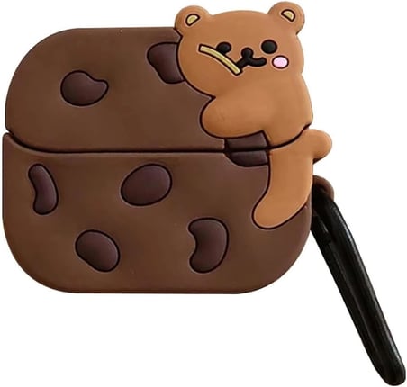 Galaxy Buds 3 Pro Kılıf Karakter Figürlü Cookie Bear Kahverengi, 87005676
