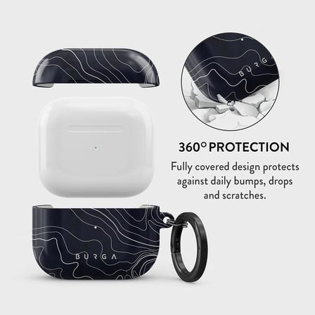 Apple AirPods 3 ile Uyumlu Kılıf, Drifting Shores