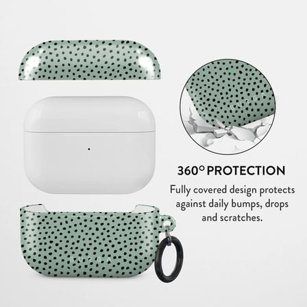 Apple Airpods PRO ile Uyumlu Kılıf, Mint Gelato
