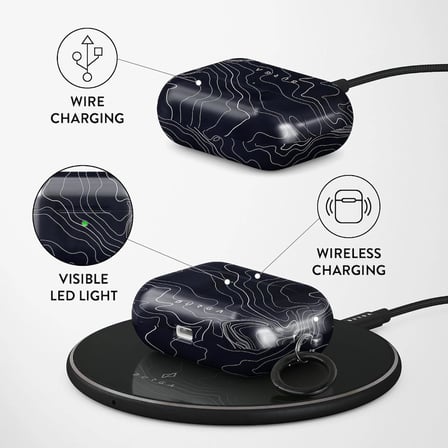 Apple Airpods PRO ile Uyumlu Kılıf, Drifting Shores