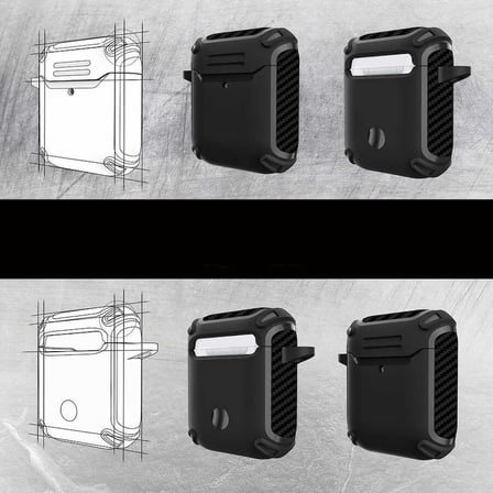 Airpods Pro/Airpods Pro 2 Ve Airpods 3 Nesil İle Uyumlu Kulaklik Kilif Dayanikli Fundamental Toz Ve Kirden Koruyan Airpods Serileri Uyumlu İle Uyumlu Kilif (Haki, Airpods Pro)