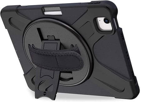 Apple iPad Air 11 2025 Kılıf (A3266-A3267) Heavy Defender Siyah [iPad Air 11 2025 ile Uyumlu Kılıf - Siyah]