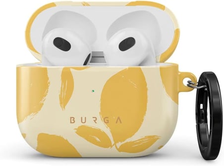 Apple AirPods 3 ile Uyumlu Kılıf, Lemon Tart