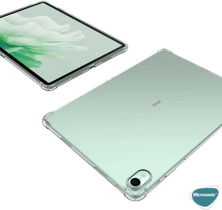 Huawei MatePad Air Kılıf Shock Absorbing Şeffaf [MatePad Air ile Uyumlu Kılıf - Şeffaf]