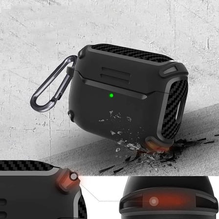 Airpods Pro 2 İle Uyumlu Kulaklik Kilif Darbeye Dayanikli Fundamental Sert Koruyucu Toz Ve Kirden Koruyan Apple Airpods Pro 2 İle Uyumlu Kilif Koyu Yesil
