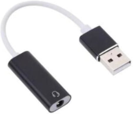USB den Mikrofonlu Kulaklık Çevirici (USB To 3.5 mm Jack) Playstation Uyumlu Bilgisayar Ses Kartı Kablosu 3.5 mm Jack (Dişi) Girişli Ses Adaptörü 7.1 Dönüştürücü PS3 PS4 PS5 Uyumlu (Beyaz)