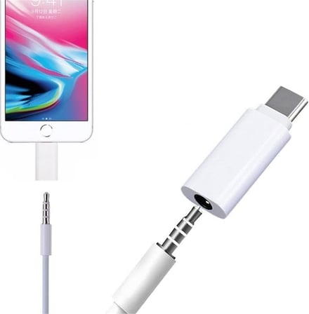 9144 Type C To 3.5mm Kulaklık Ses Çevirici Dönüştürücü Aux Adaptör 3.5mm kulaklık çıkışı bulunmayan telefonlarda kullanılabilir
