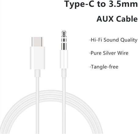 POWERMASTER TYPE-C TO 3.5MM AUX KABLO * JH-030