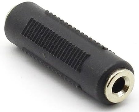 3.5mm Dişi Dişi Aux Kulaklık Mikrofon Kablo Birleştirici Adaptör