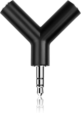 4495 3.5mm Kulaklık Stereo Çoklayıcı Çoğaltıcı Switch Splitter Anahtarlık Adaptör
