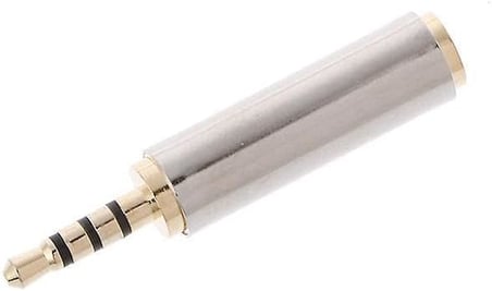 3.5 mm 2.5 mm jack çevirici 3 çizgi 4 boğum 3.5 mm 2.5 mm çevirivi 3.5 mm kualklık mikrofon 2.5 mm çevirici