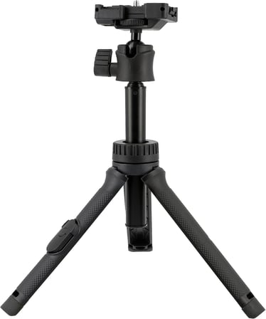 F3 Mini Tripod & Selfie Çubuğu – 2’si 1 Arada, Bluetooth Uzaktan Kumanda, 75 cm Uzayabilen, 2,5 kg Taşıma Kapasiteli, Telefon & Kamera Uyumlu