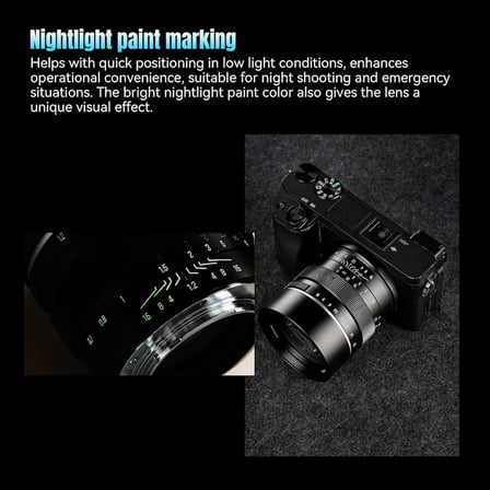50mm F1.2 APS-C 32 ° Manuel Odaklı Sabit Lens Olympus ve Panasonic MFT M4/3 Dağı, GH/G9/GX/GF/BGH Serisi için Uyumlu Geniş Diyafram